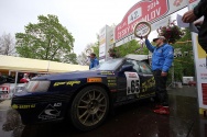 Rallye Český Krumlov: Dojezd do cíle